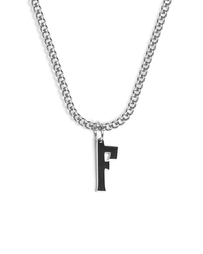 Initial F (Silver)
