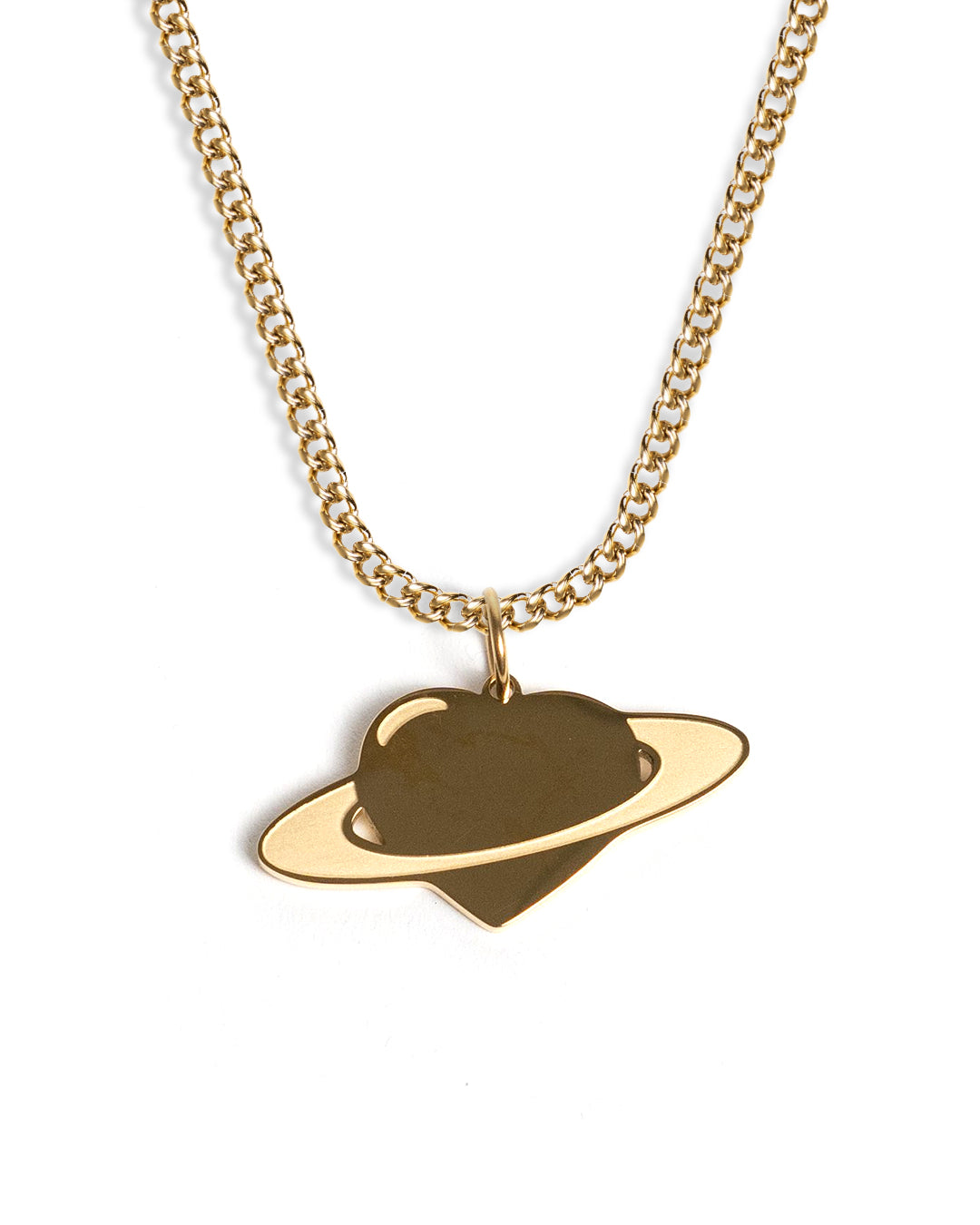 Planet Love Necklace (Gold)