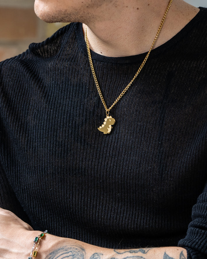 Collier Dinosaur (Or)