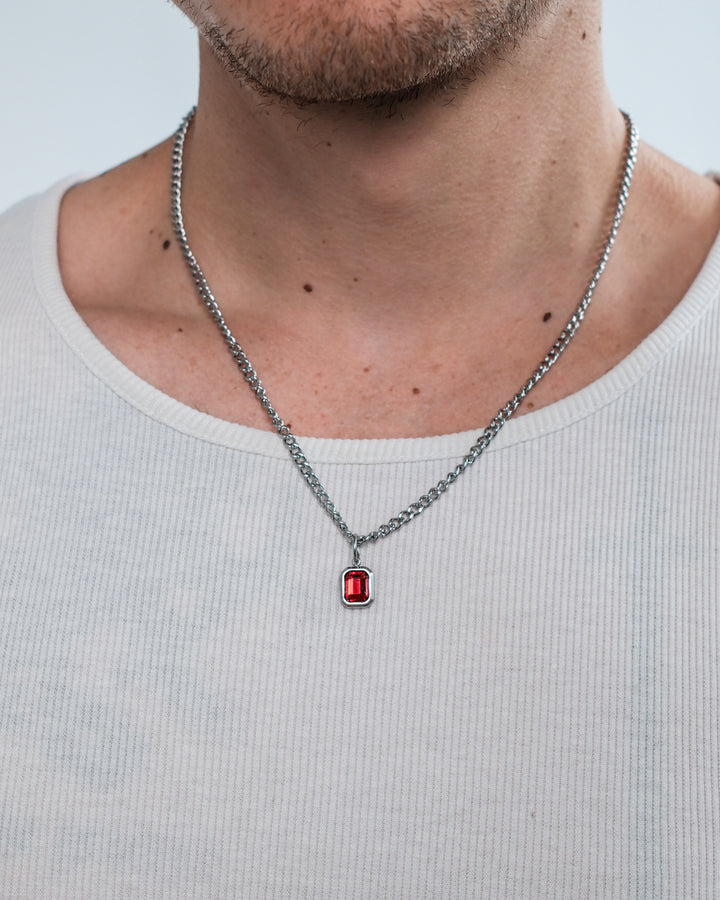 Collier Ruby Gemstone