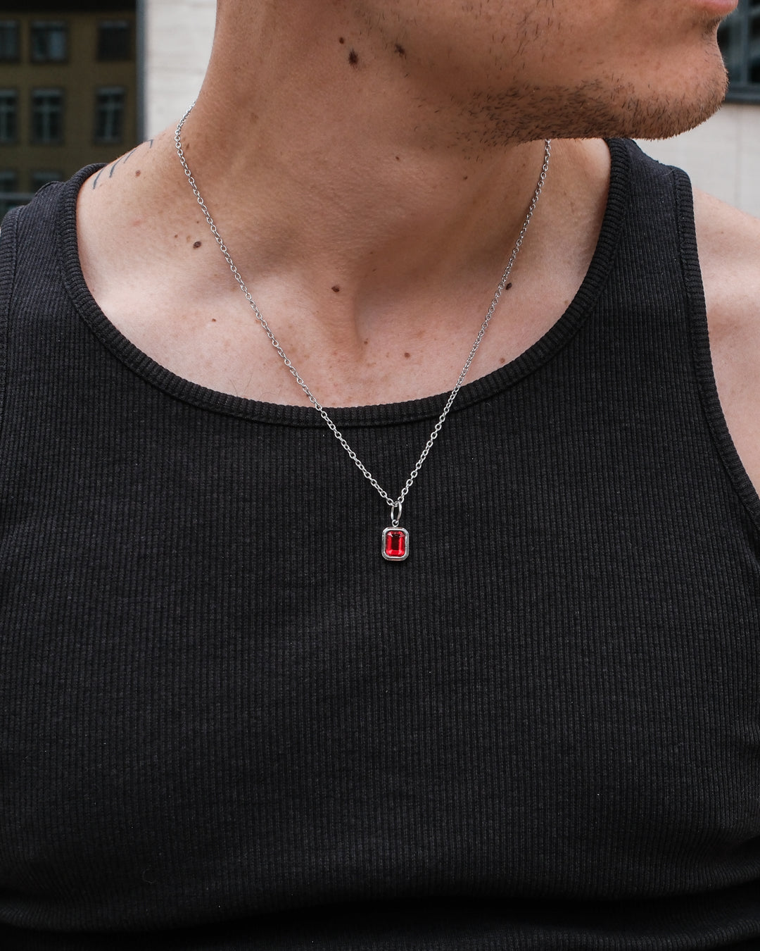 Collier Ruby Gemstone