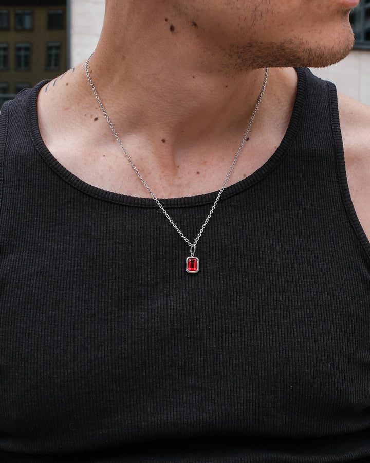Collier Ruby Gemstone