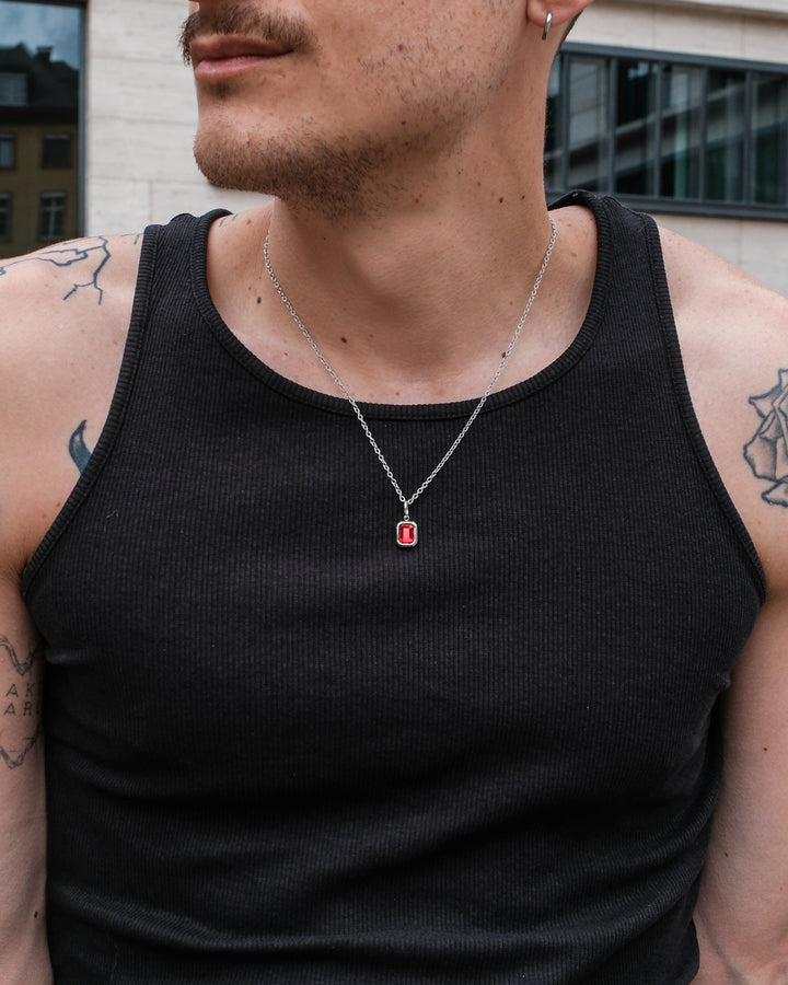 Collier Ruby Gemstone