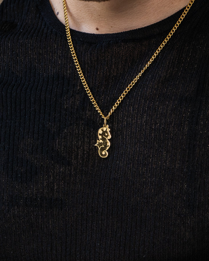 Collar Seahorse (Oro)