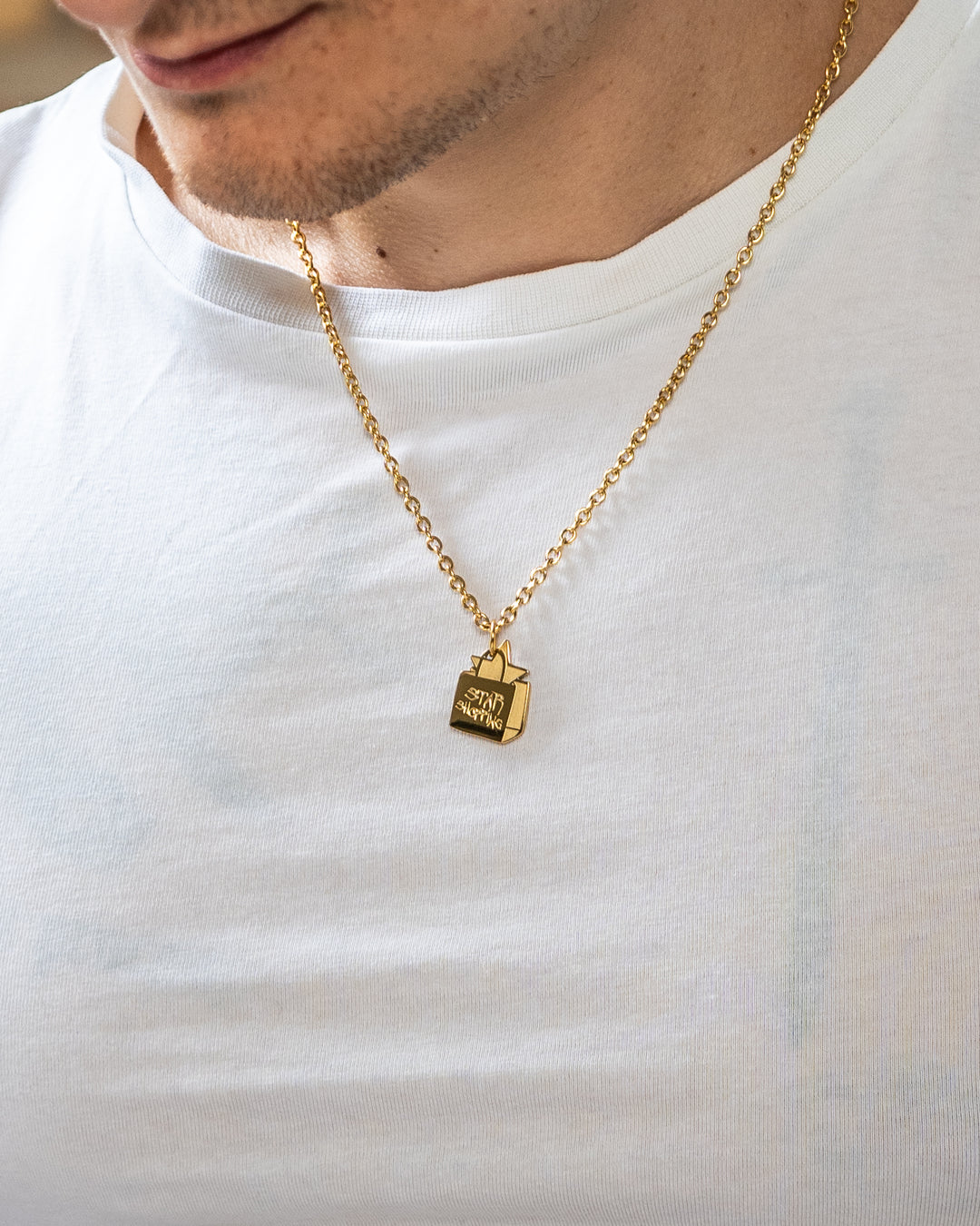 Star Shopping Kette (Gold)