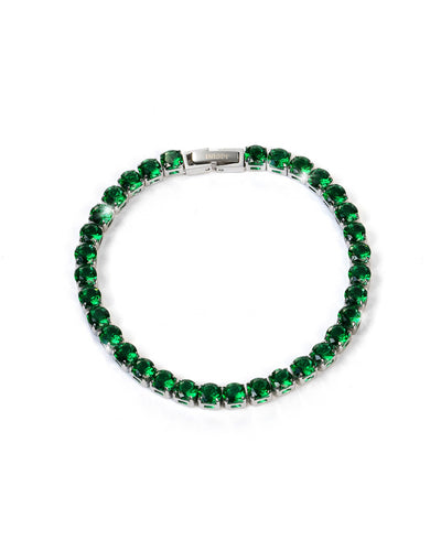 Tennis Bracelet Green 5mm