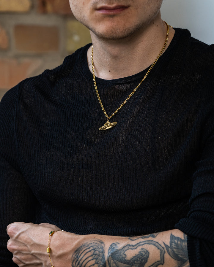 Ufo Necklace (Gold)