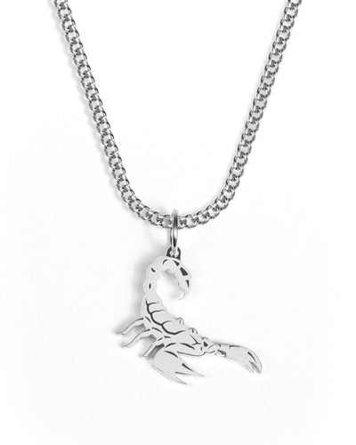 Scorpion Necklace (Silver)