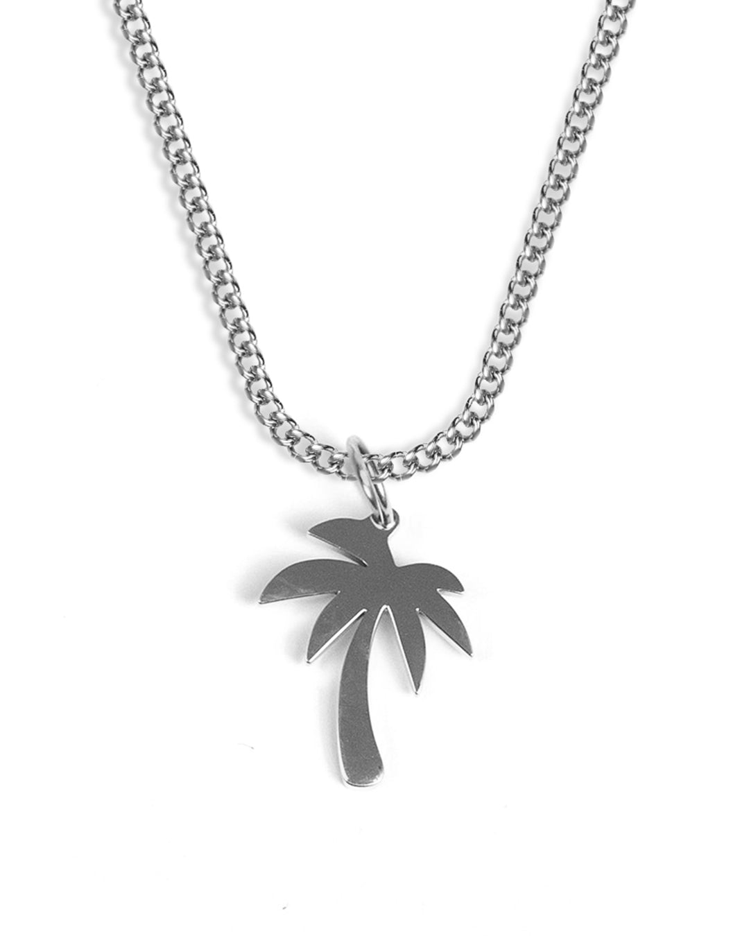 Palm Necklace (Silver)