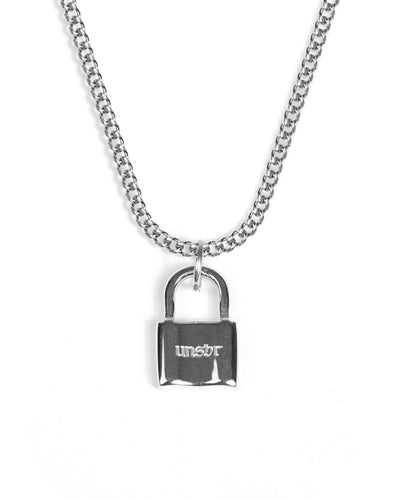 Lock Necklace (Silver)