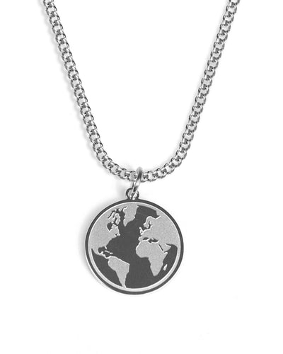 Earth Necklace (Silver)
