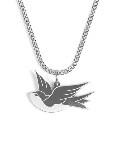 Swallow Necklace (Silver)