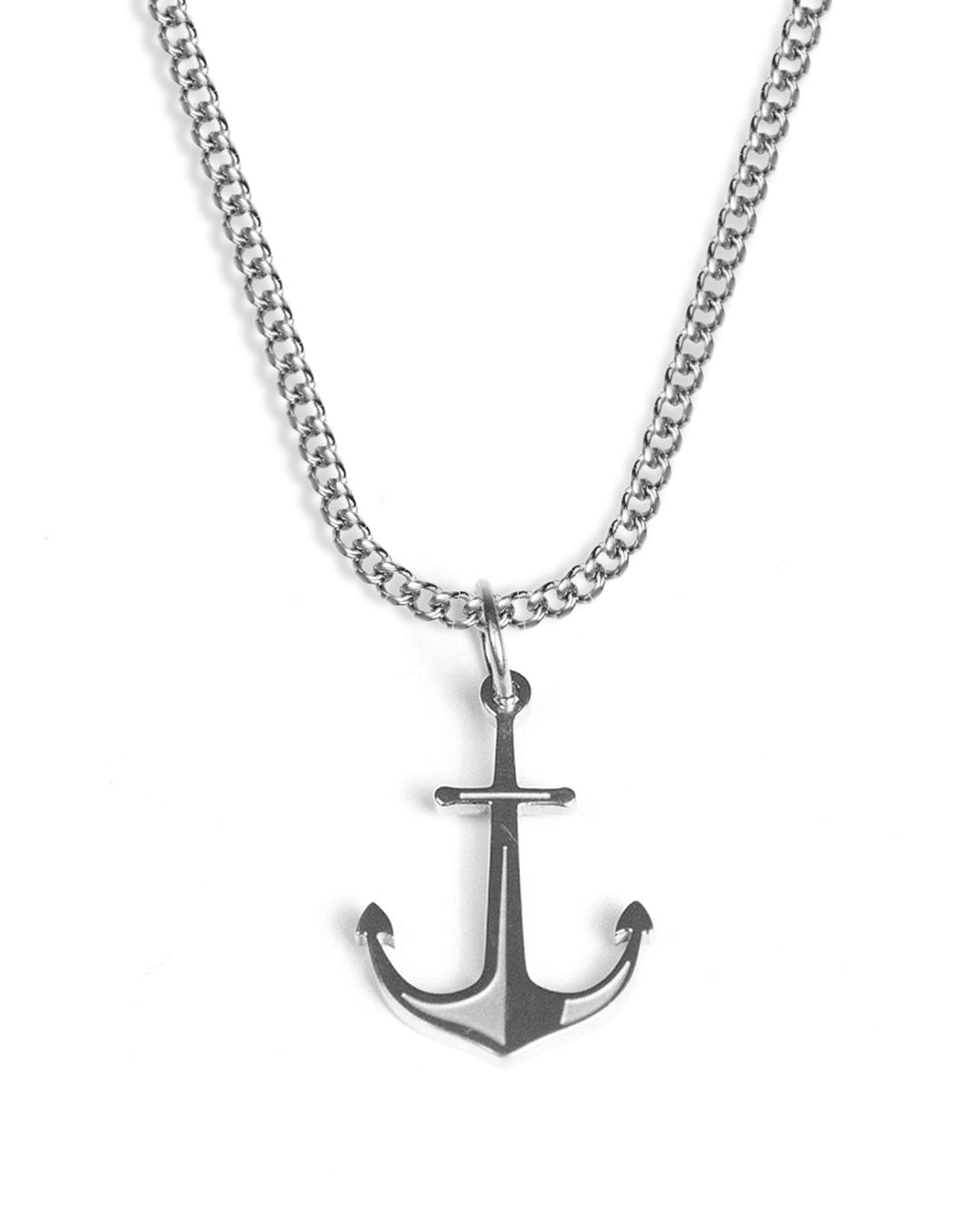 Anchor Necklace (Silver)