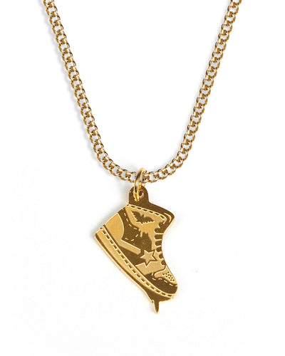 Sneaker Necklace (Gold)