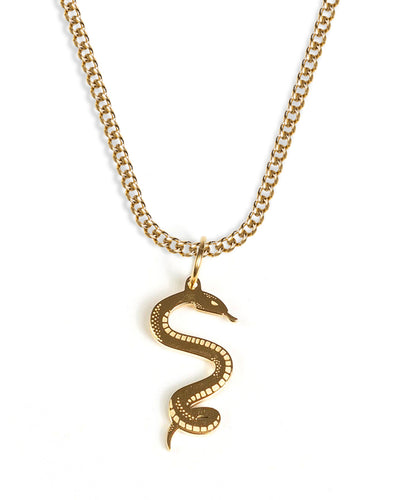 Snake Necklace (Gold)