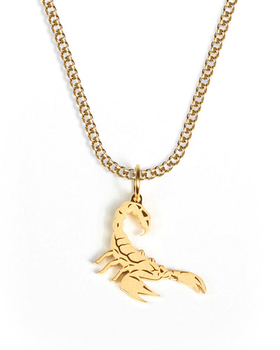 Scorpion Necklace (Gold)