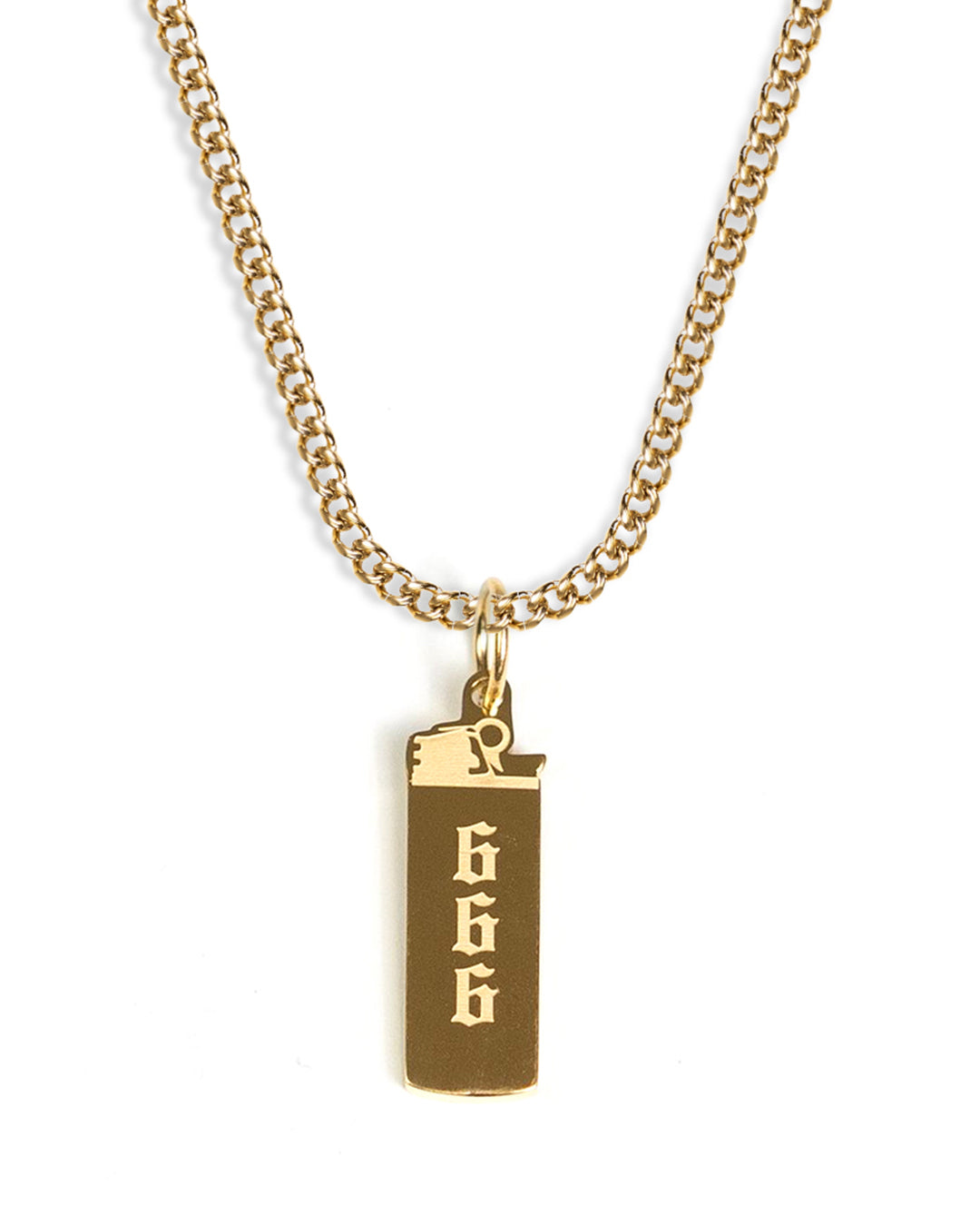 Lighter Necklace (Gold)