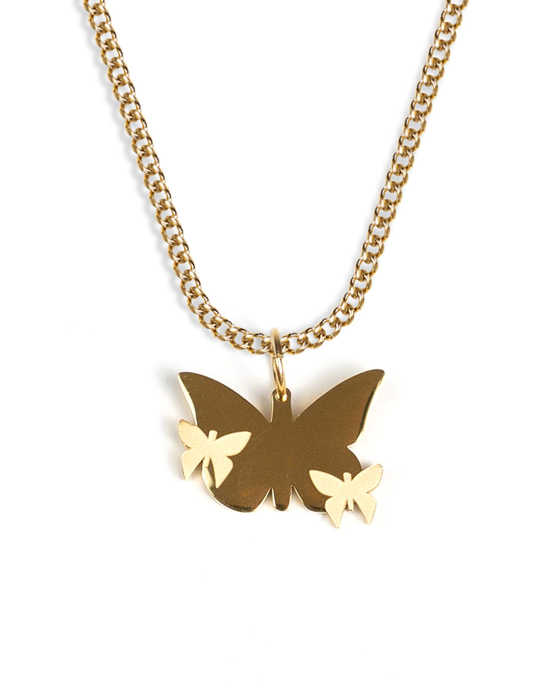 Butterfly Necklace (Gold)