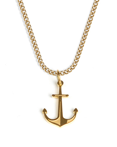 Anchor Necklace (Gold)