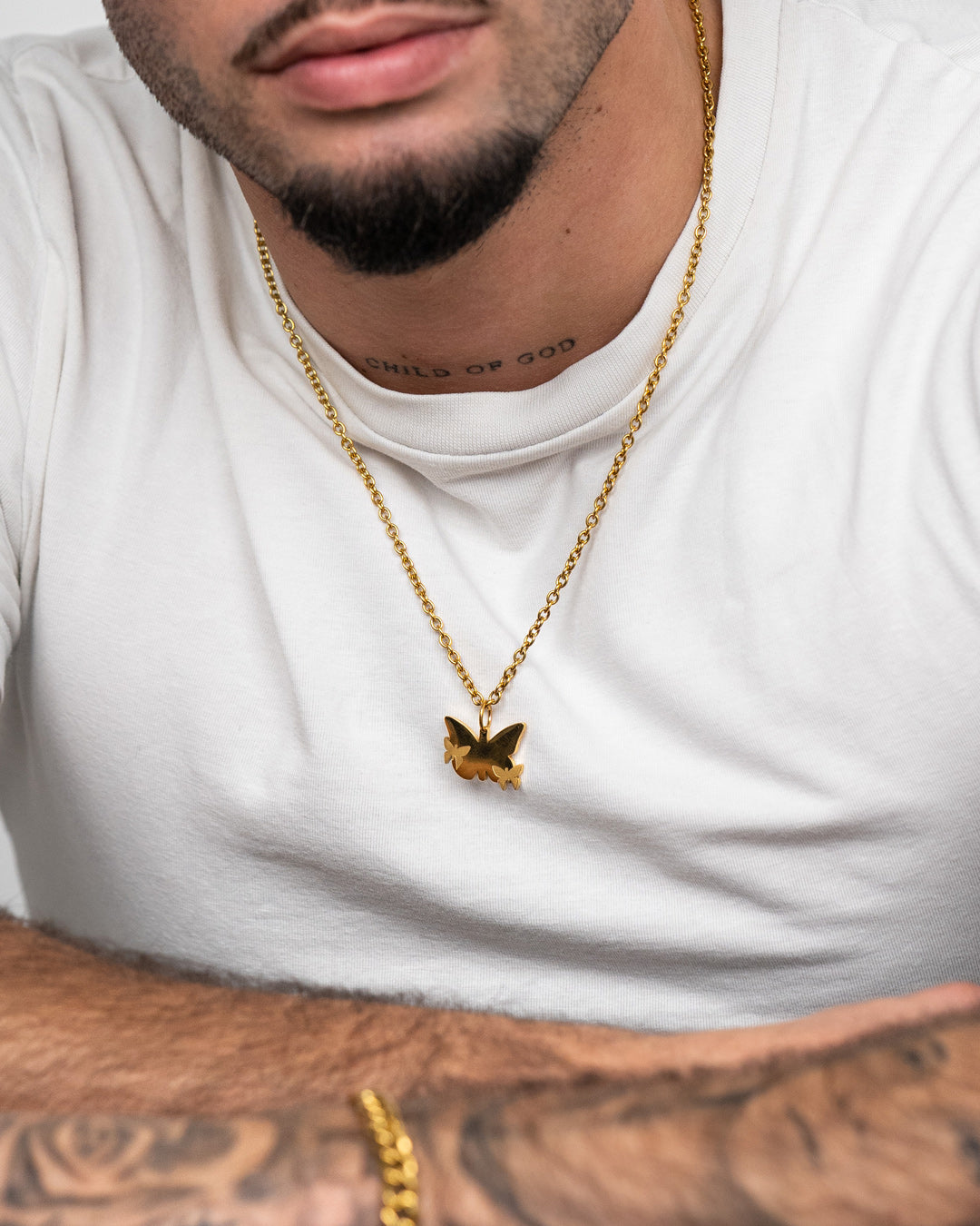 Collier Butterfly (Or)