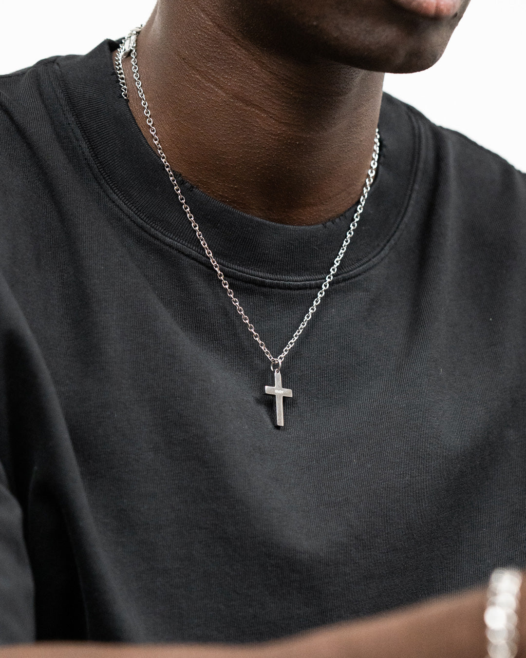 Cross Necklace (Silver)