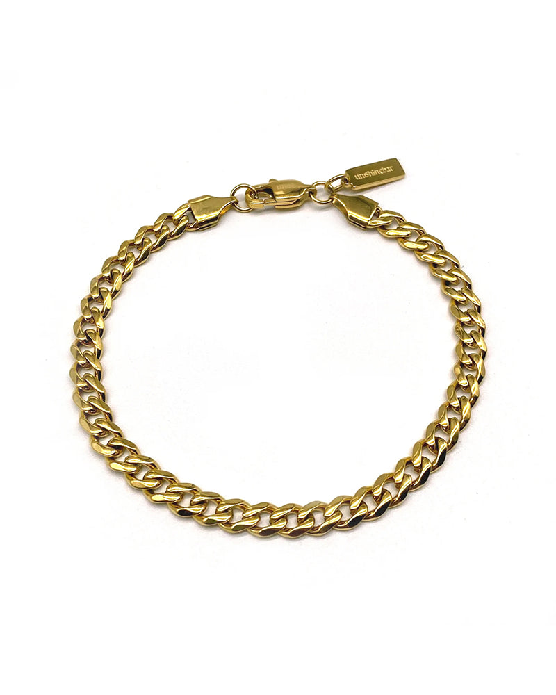Pulsera Cuban 5mm (Oro)