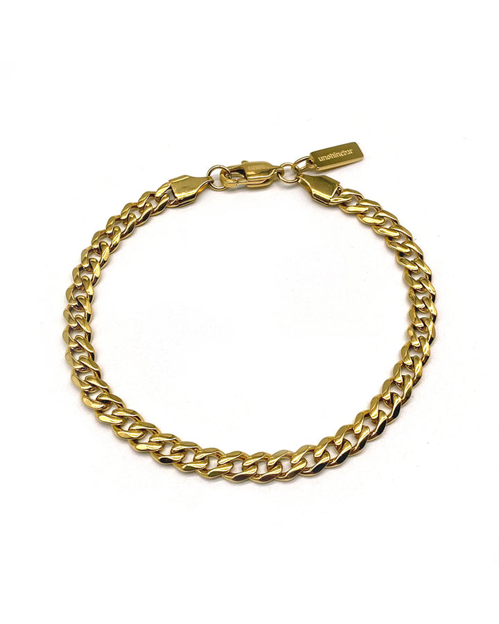 Pulsera Cuban 5mm (Oro)