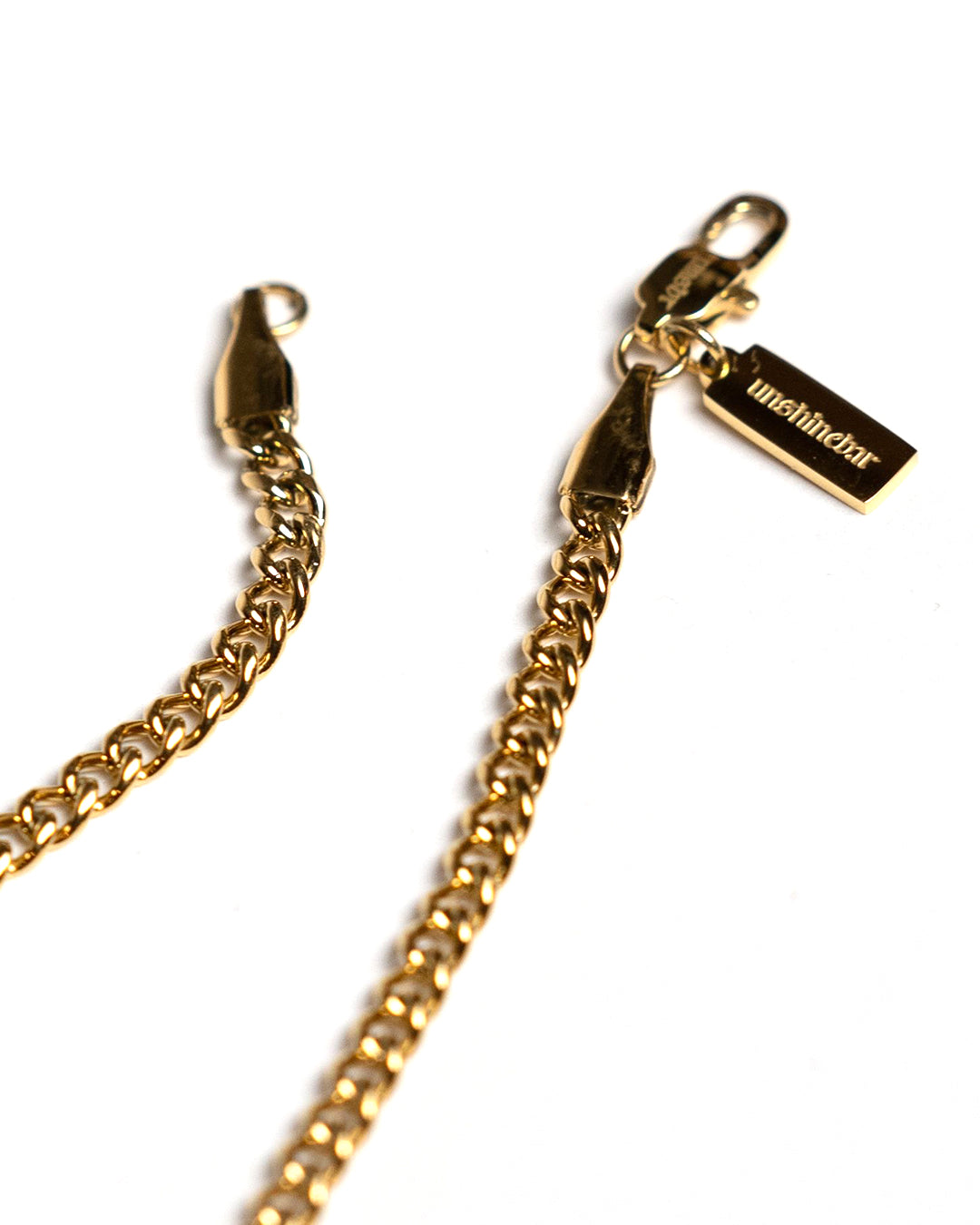 Curb Chain 3.5mm (Gold)