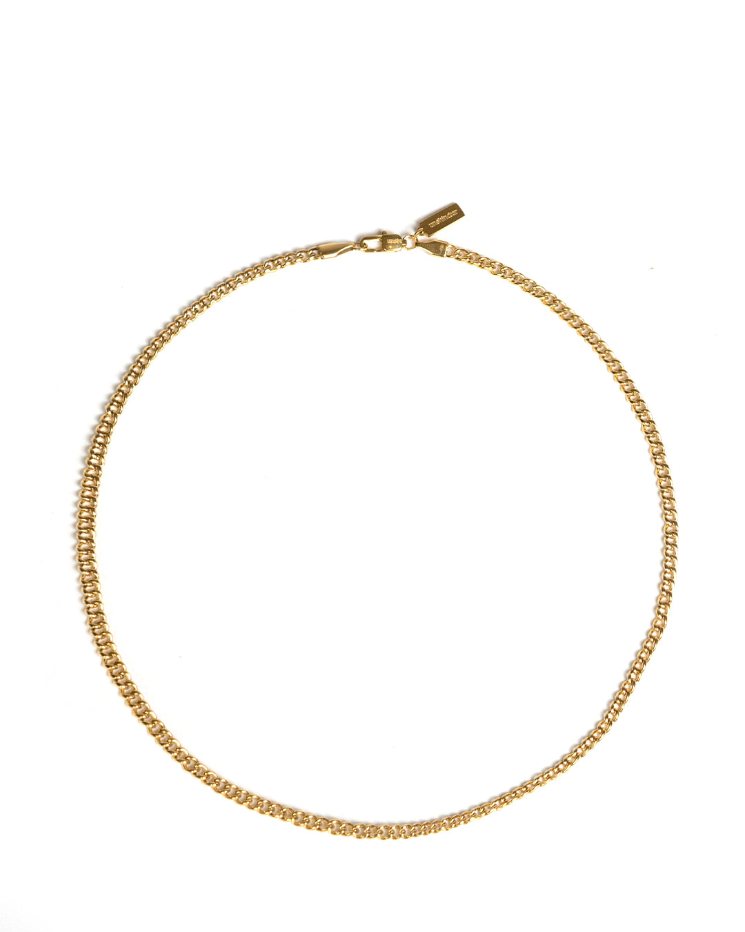 Curb Kette 3.5mm (Gold)