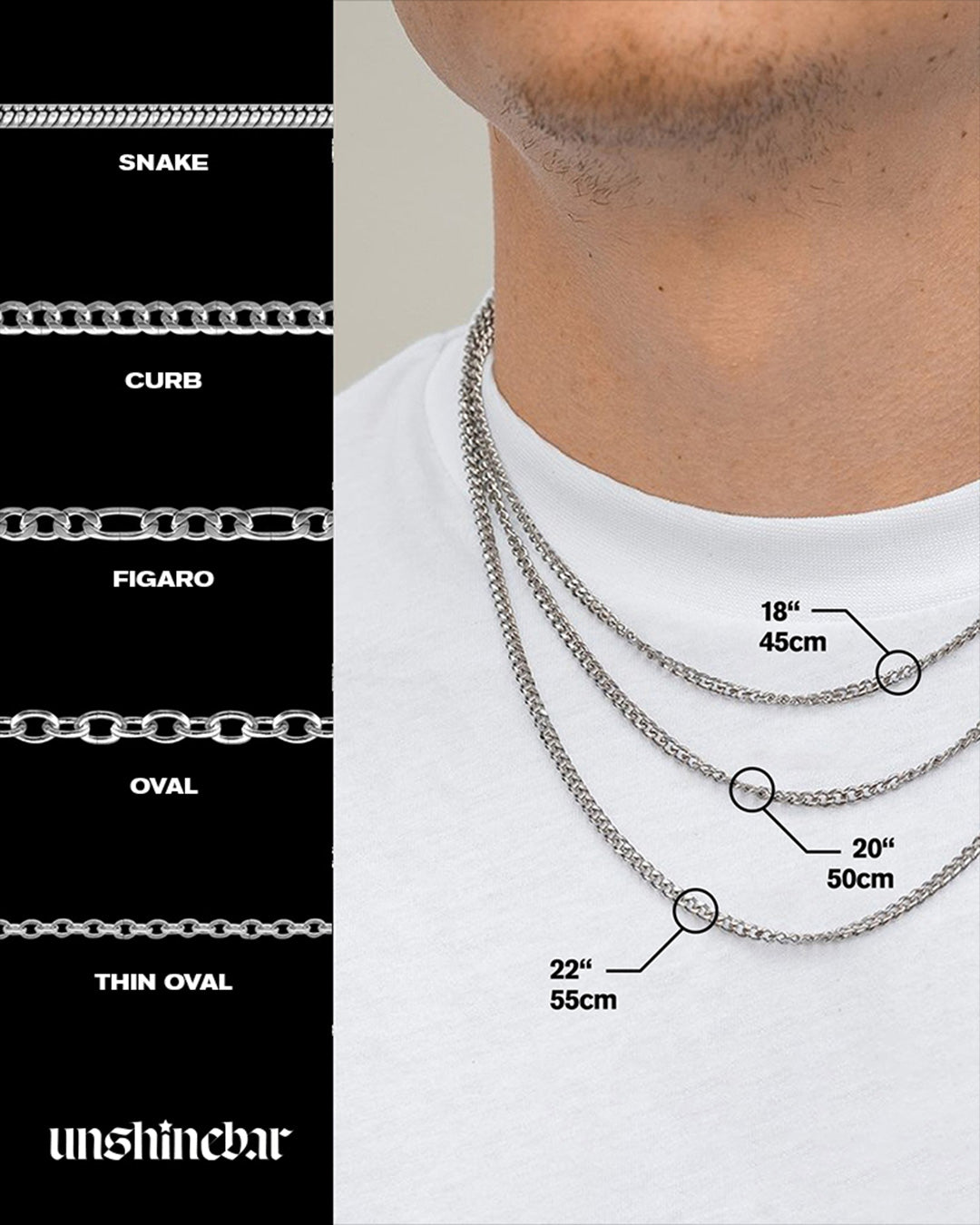 Snake Necklace (Silver)