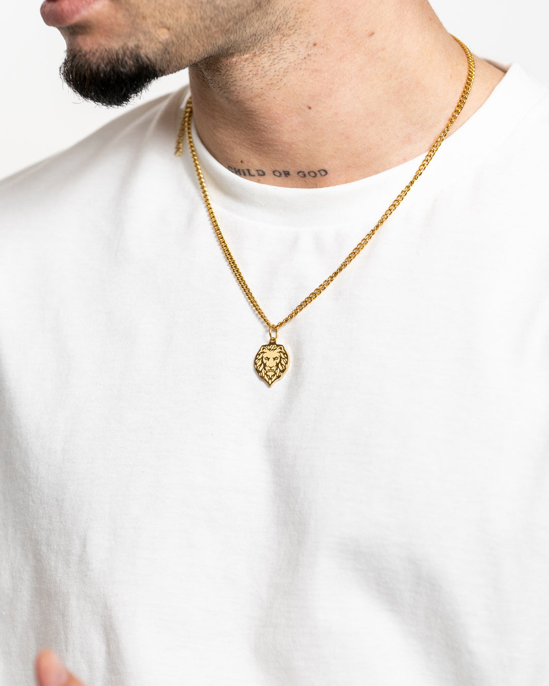 Lion Necklace (Gold)
