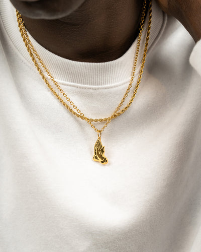Prayer Necklace (Gold)