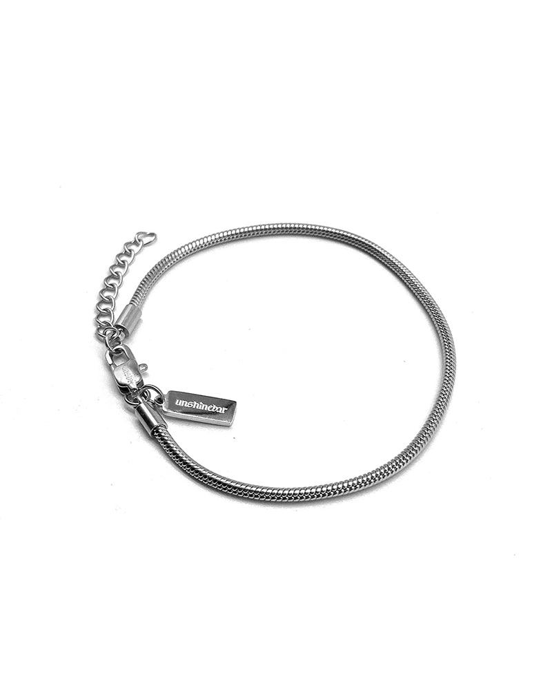 Snake Bracelet 2mm (Silver)