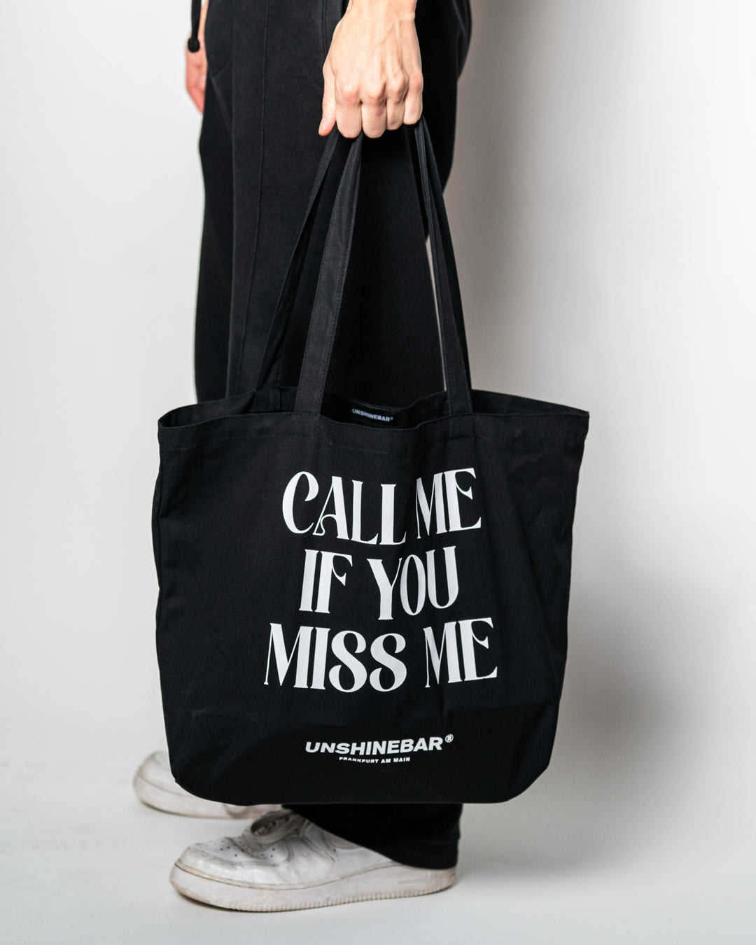 CALL ME IF YOU MISS ME TOTE BAG