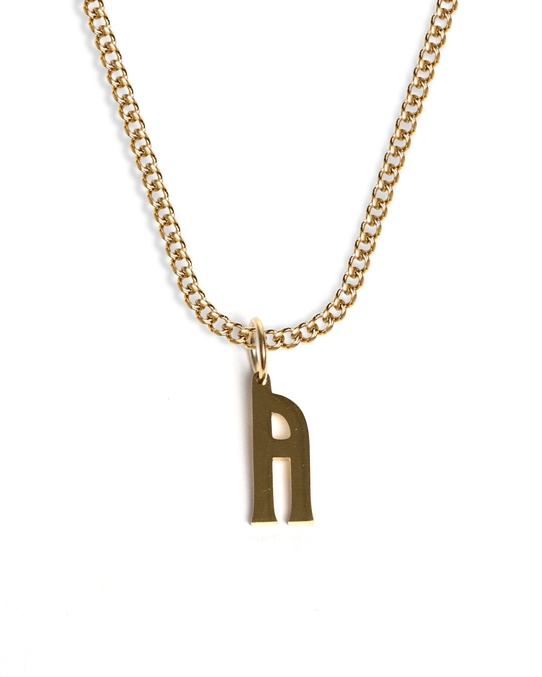 Initial A Necklace (Gold) – UNSHINEBAR