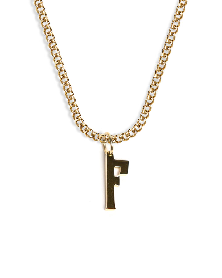 Initial F (Gold)