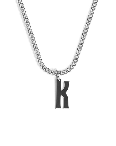 Initial K (Silver)