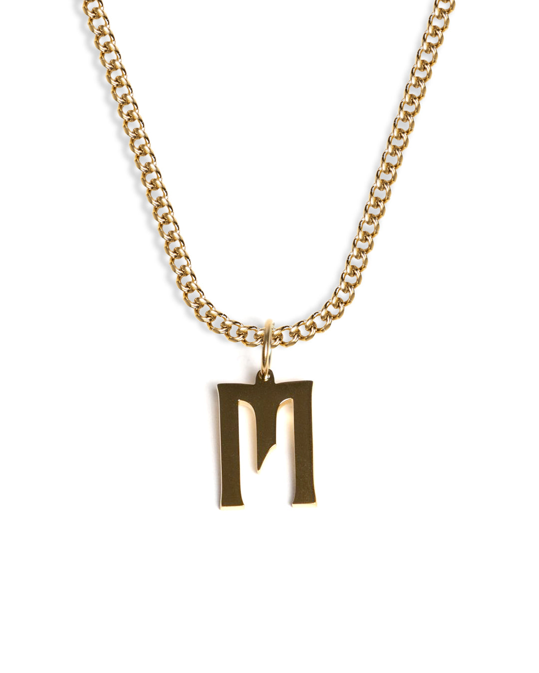Initial M (Gold)