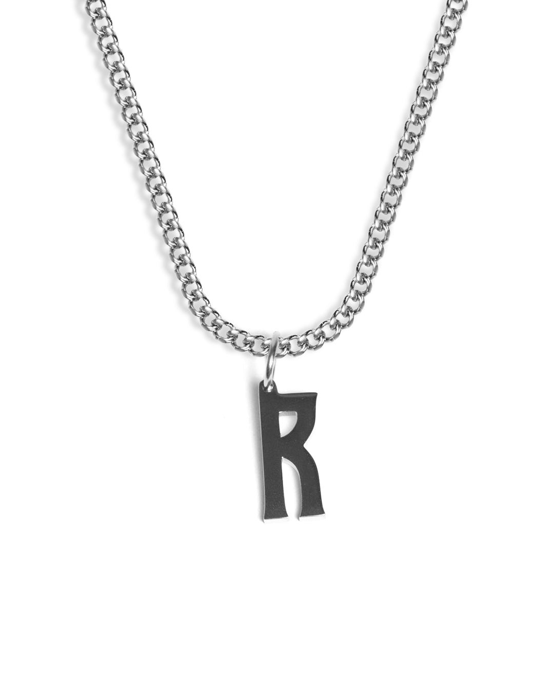 Krital R Initial R Necklace (Silver) – UNSHINEBAR