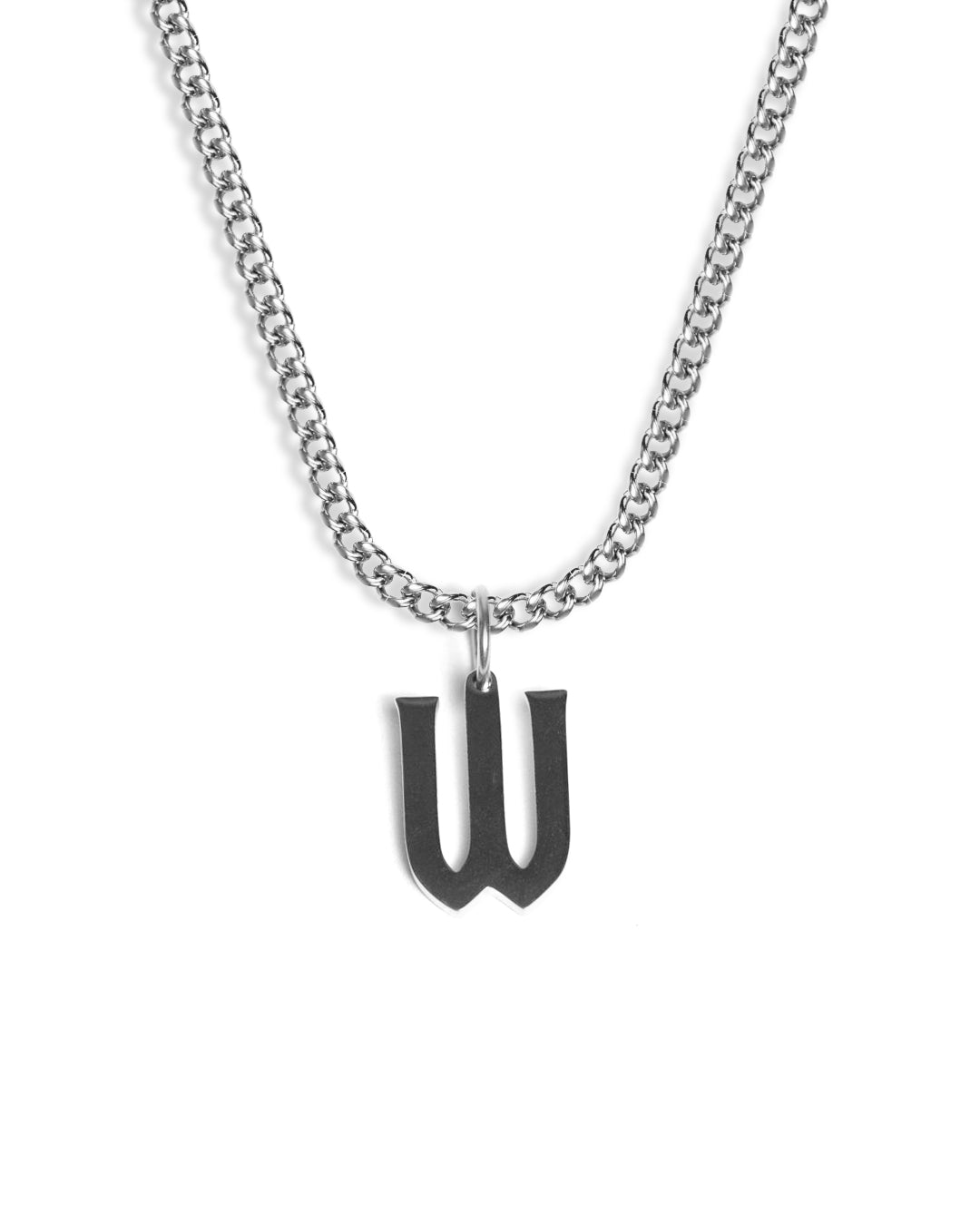 Initial W (Silver)