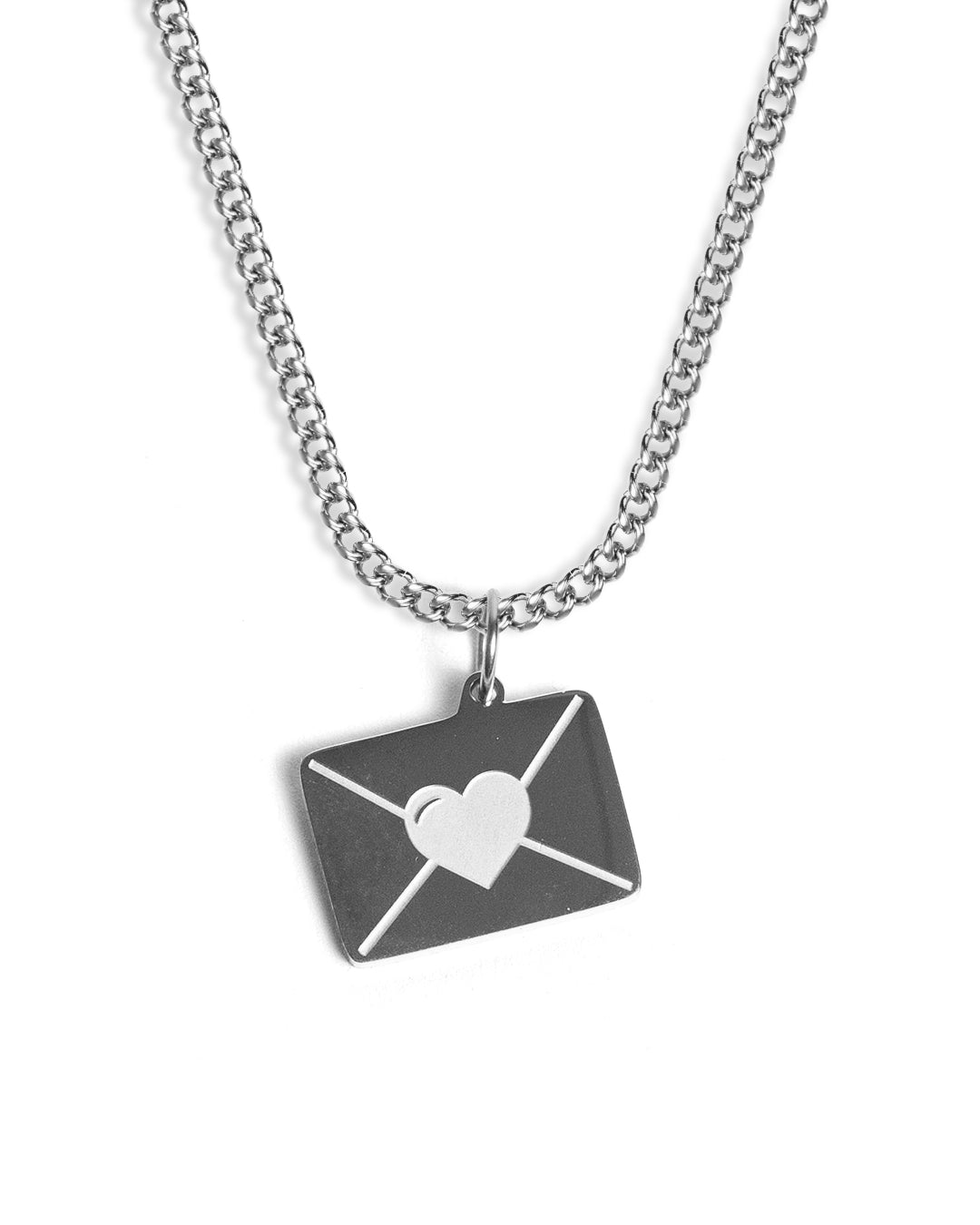 Love Letter Necklace (Silver)