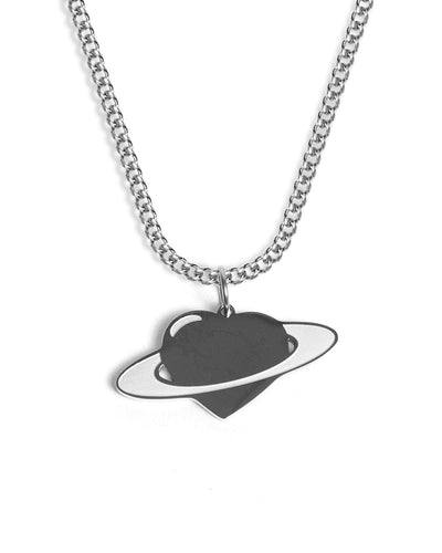 Planet Love Necklace (Silver)