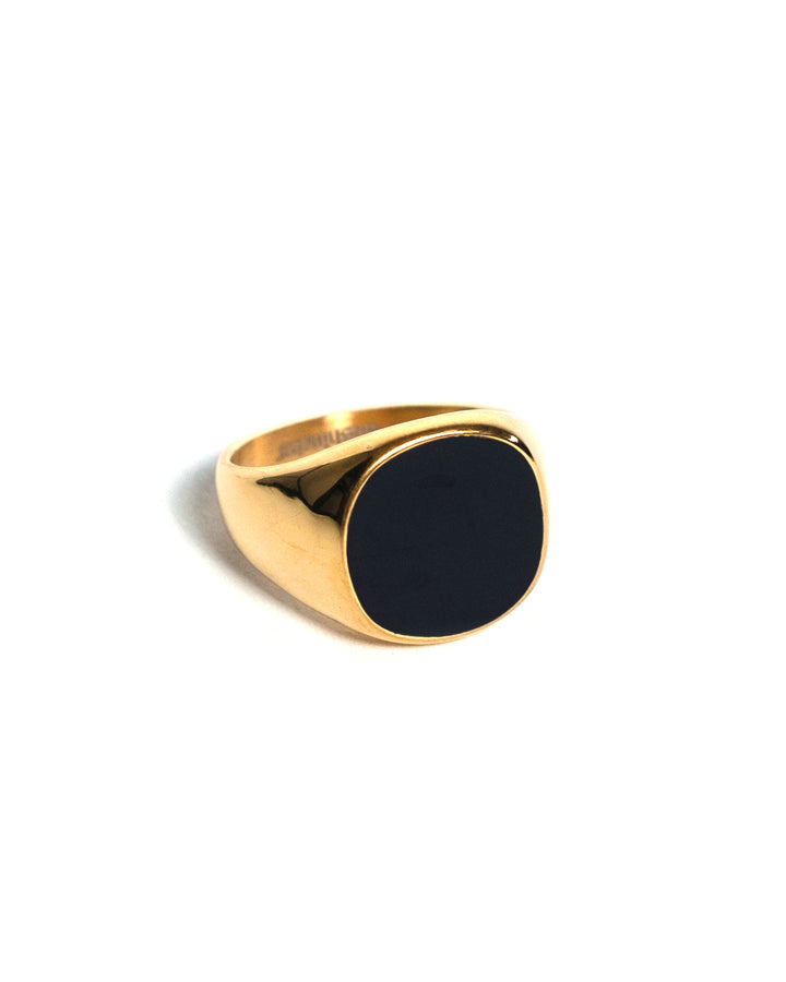 Black Signet Ring