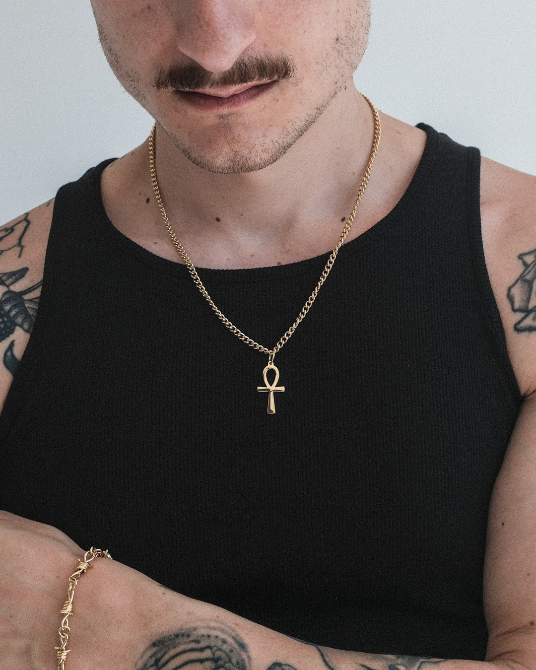 Ankh Necklace (Gold)