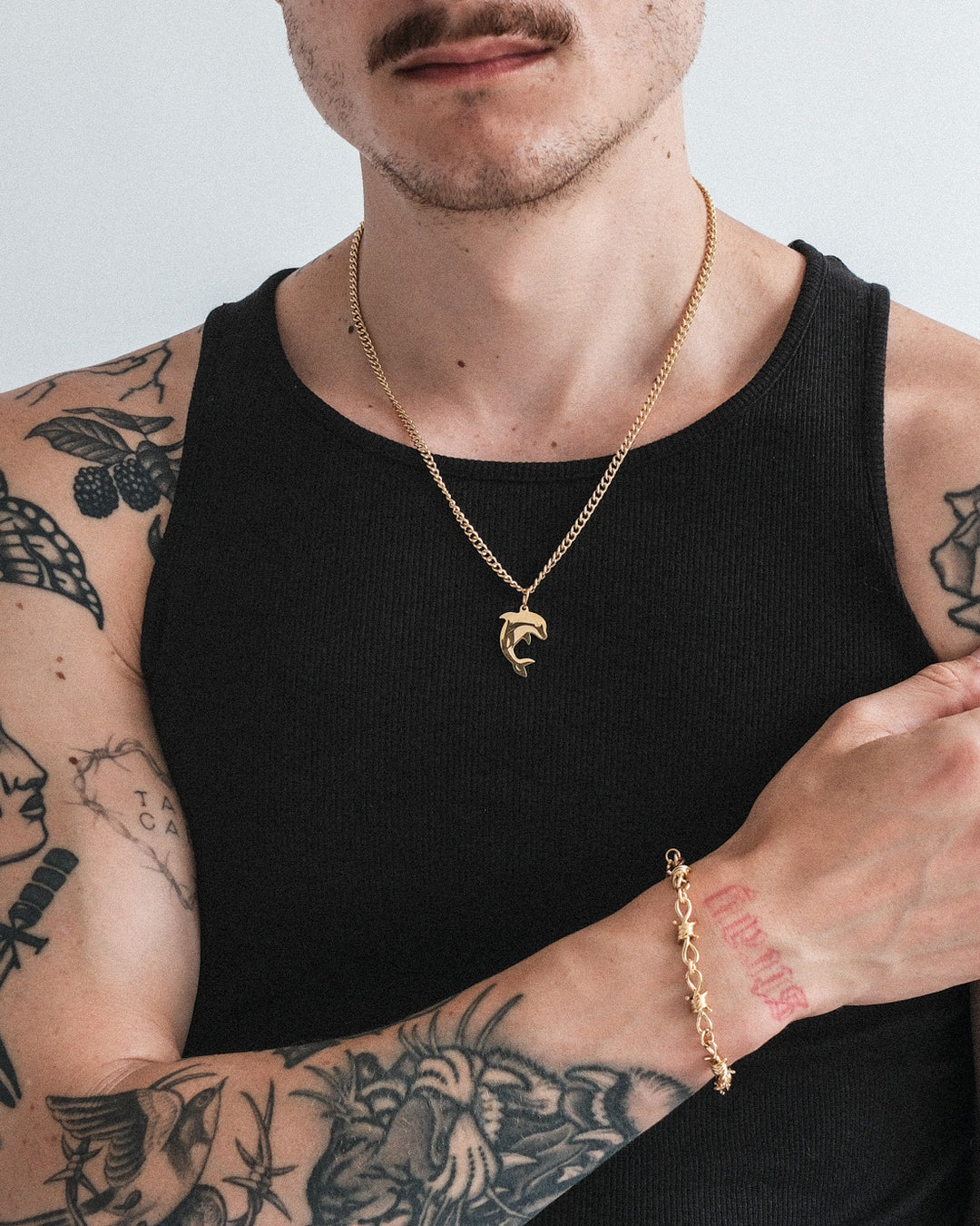 Delfin Kette (Gold)