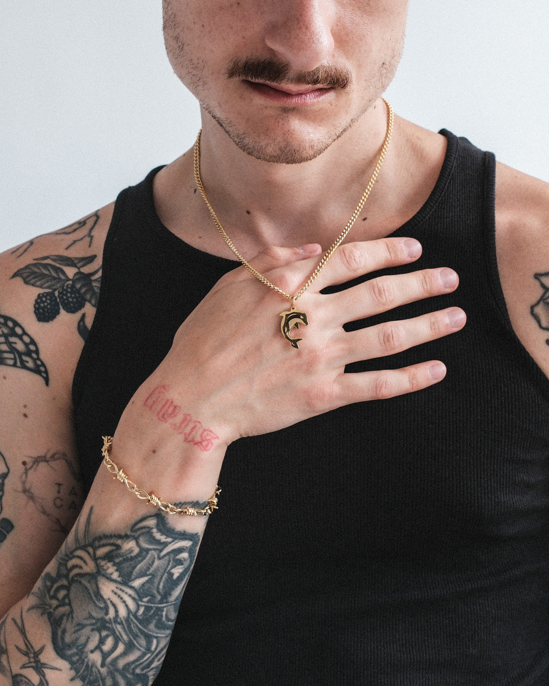 Delfin Kette (Gold)