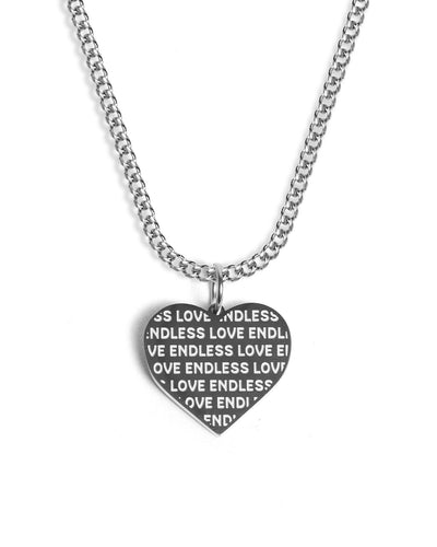 Endless Love Necklace (Silver)