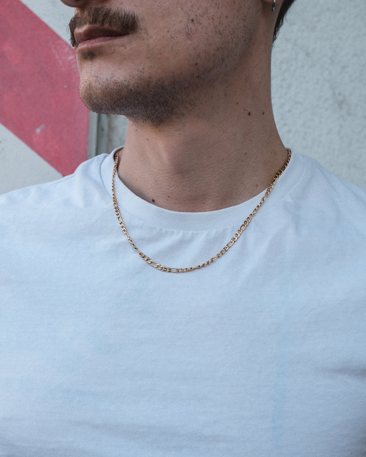 Figaro Kette 3.8mm (Gold)