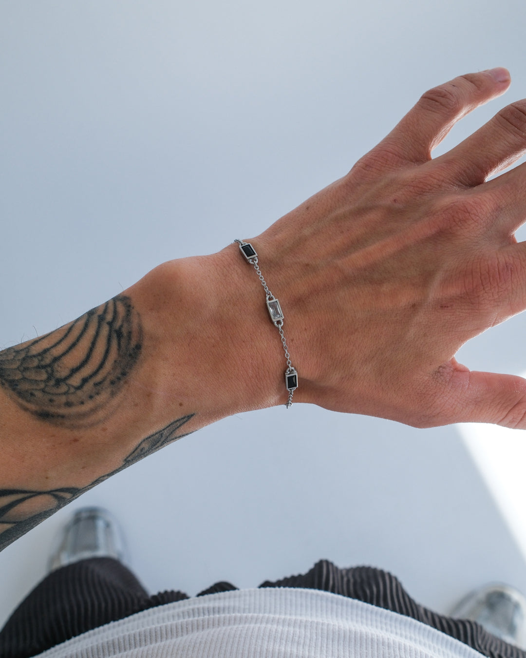 Pulsera Gemstone Negra