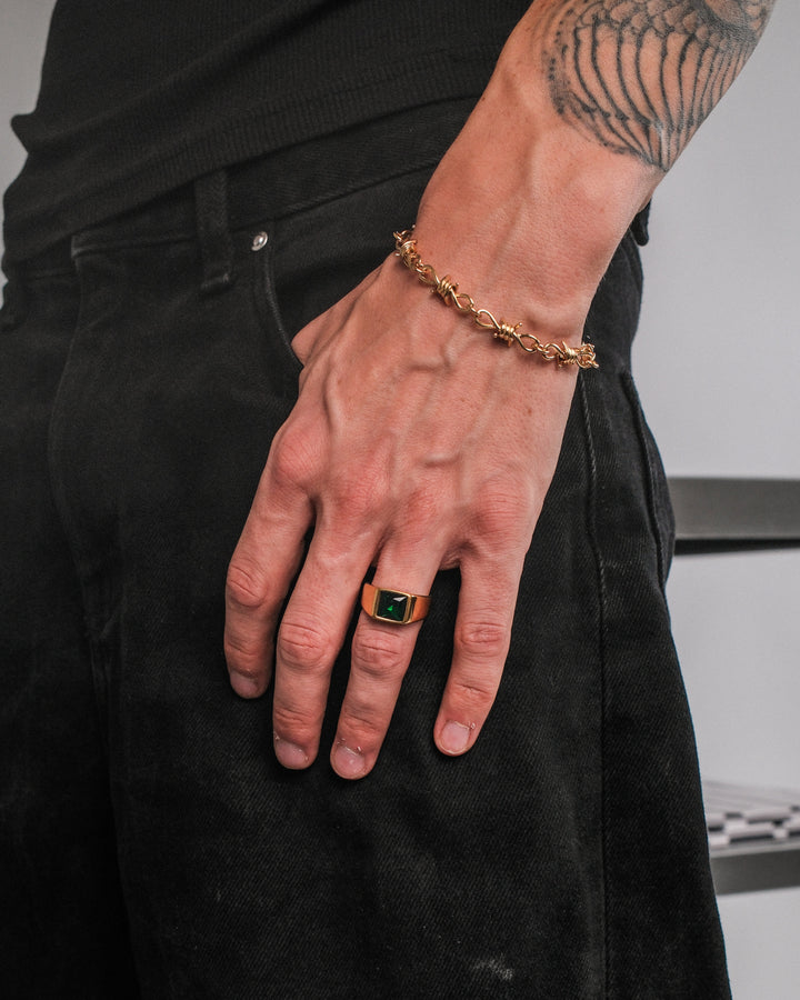 Gemstone Ring Grün